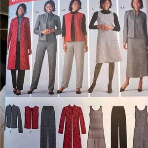 Simplicity Sewing pattern 4789 sz 20W-28W Jumper/Pantsuit